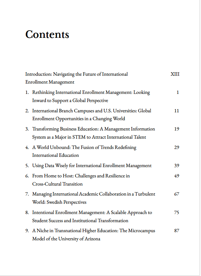 Navigating the Future of International Enrollment Management: Insights and Strategies