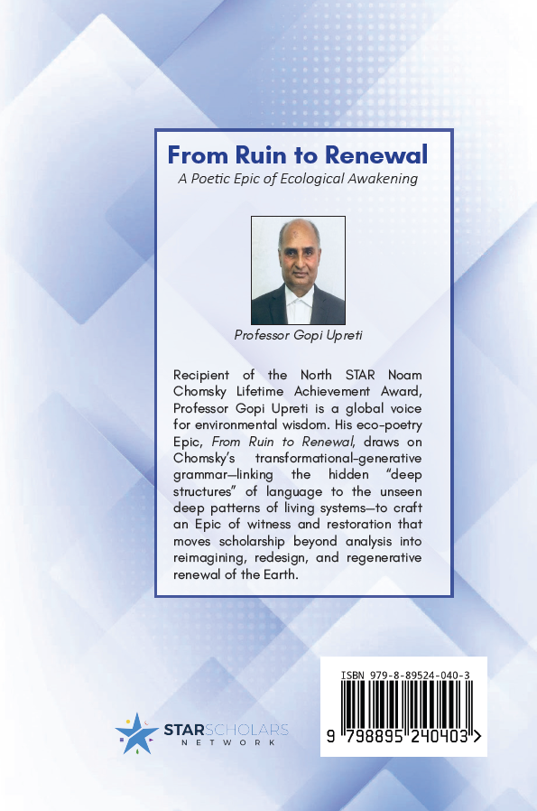 From Ruin to Renewal: A Poetic Epic of Ecological Awakening