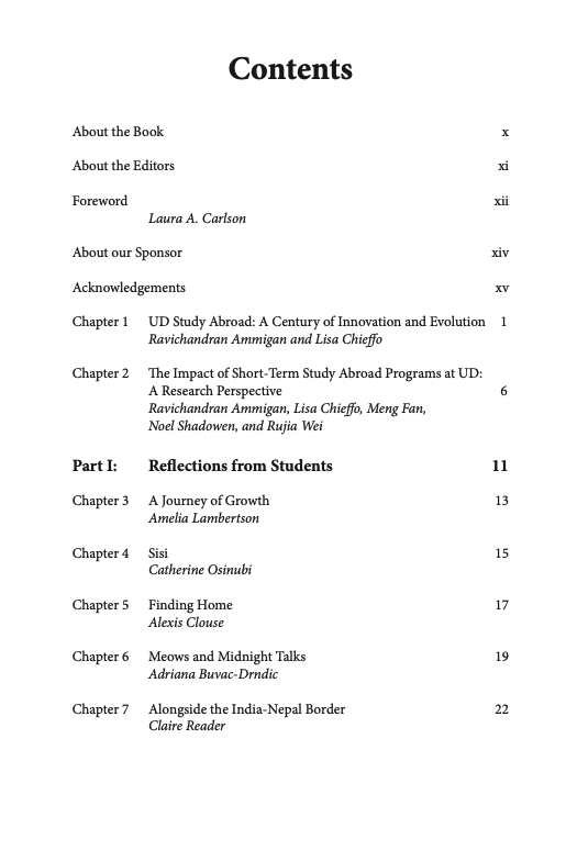 100 Years of Study Abroad: Reflections from University Students, Alumni, Faculty, and Staff